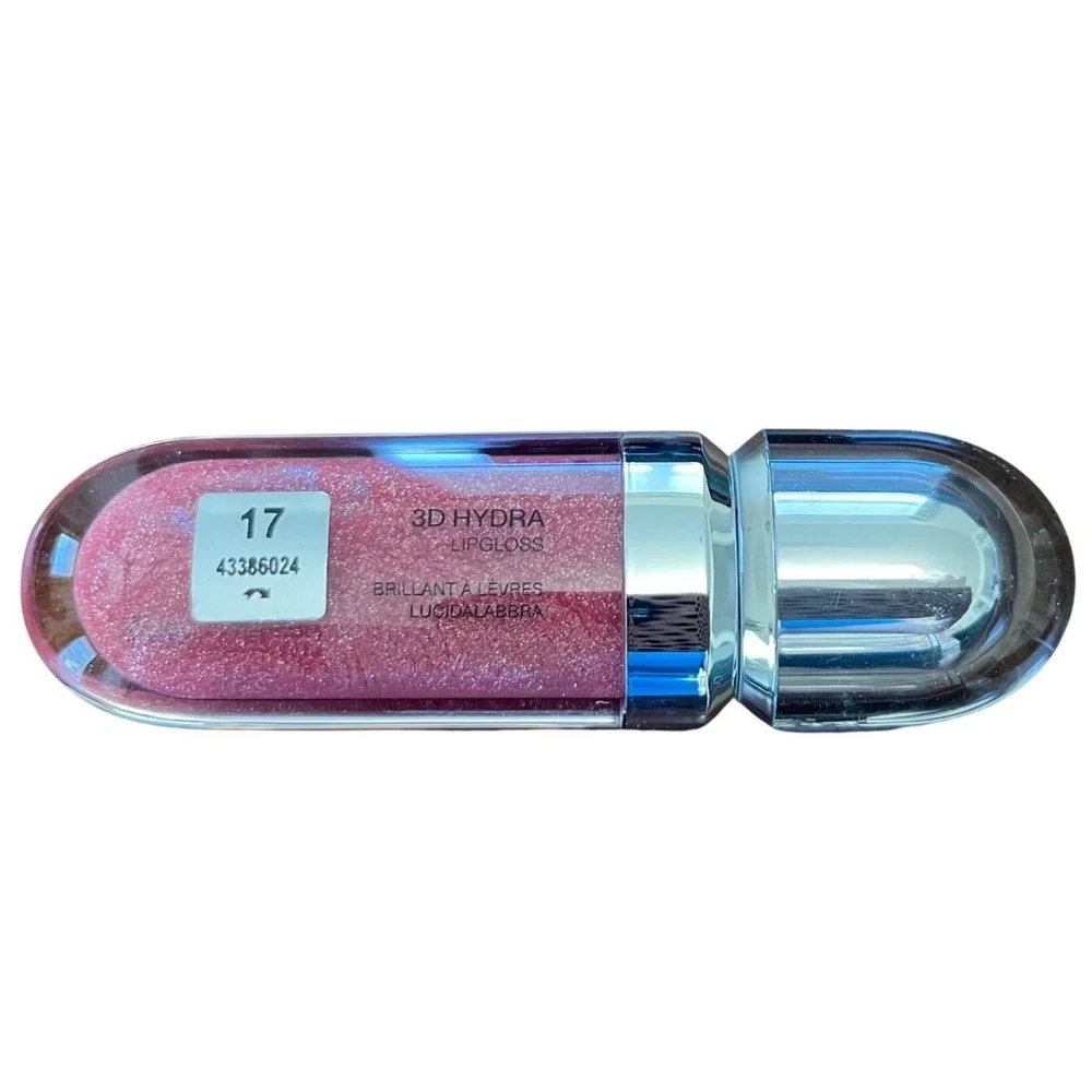 Kiko Milano 3D Hydra Lipgloss 17 Pearly Mauve Shimmer Plumping Gloss 6.5ml NEW